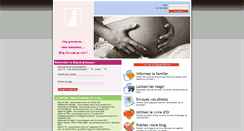 Desktop Screenshot of blog-grossesse.com